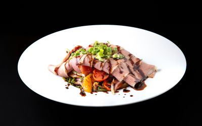 סלט ברווז ותפוזים