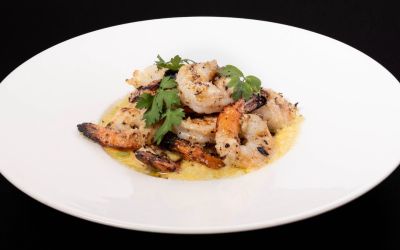 פולנטה עם שרימפס