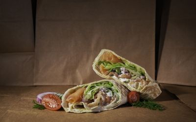 Salmon Wrap XL
