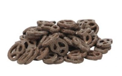 בייגלה מצופה שוקולד חום חלבי 100 גרם