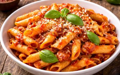 פסטה פנה נפוליטה רוטב עגבניות 