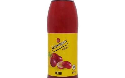שוופס מוגז בטעם ענבים 1.5