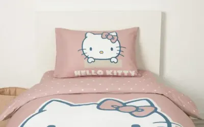 סט מצעים- HELLO KITTY 34 082 למיטת יחיד