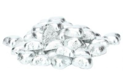 לבבות שוקולד כסף 100 גרם