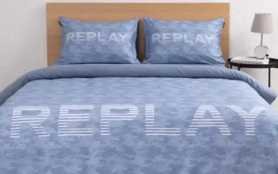 MIAMI סט מצעים זוגי REPLAY