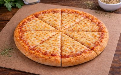 פיצה רוזה צהובה L