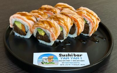 Ролл "Фламбе"