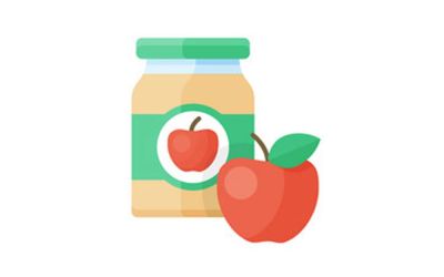 Ella's Kitchen Apples and Strawberries Puree