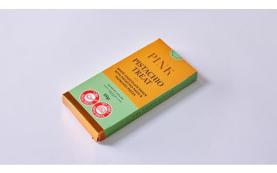 טבלת שוקולד בטעם פיסטוק עם שברי פיסטוק 🥛🌰