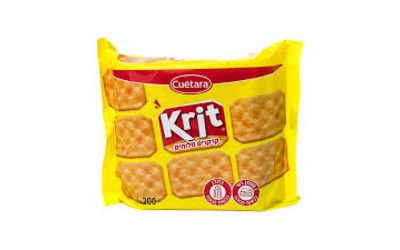 קרית קרקרים מלוחים בחבילה