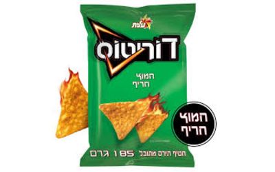 דוריטוס חמוץ חריף 185 ג'