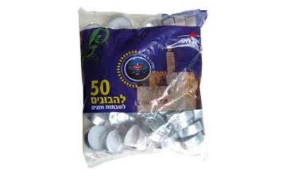 נירות לשבת 50 יחידות 3 שעות 