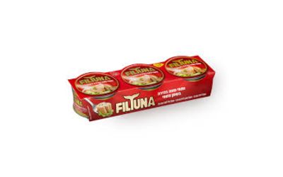 פילטונה שלוש טונה בשמן צמחי 