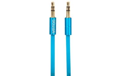 כבל אוקס כחול 100ס"מ