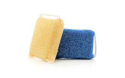 ספוג רחצה מסאז' עם חוט