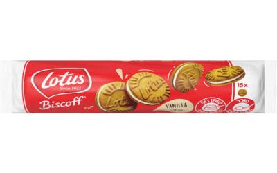 עוגיות לוטוס סנדוויץ במילוי וניל