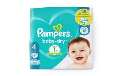 חיתולים פאמפרס מידה 4  