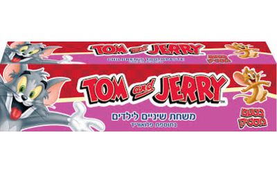 טום וג׳רי משחת שיניים לילדים בטעם מסטיק
