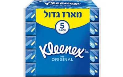 קלינקס טישו מארז חמישייה