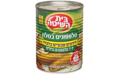 בית השיטה מלפפונים גדולים במלח