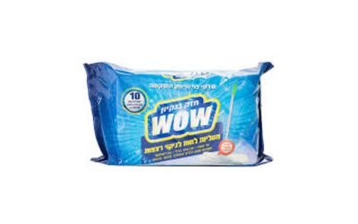 רמי לוי 10 מטליות לחות לניקוי רצפות 