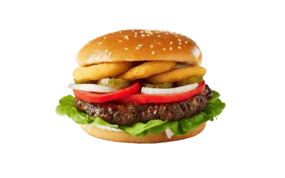 ראנץ' אנגוס עם טבעות בצל