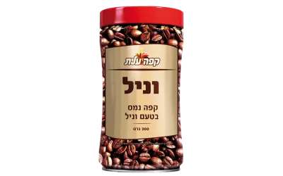 קפה נמס עלית בטעם וניל