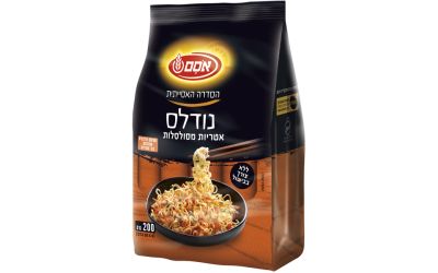 נודלס אטריות מסולסלות