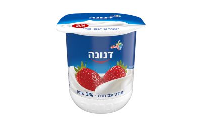דנונה יוגורט תות