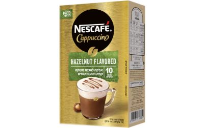 נס קפה קפוצ'ינו אגוזים