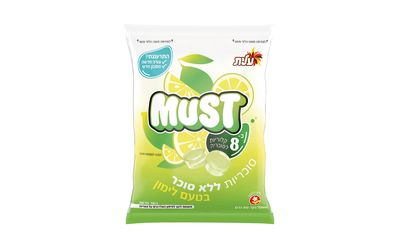 מאסט סוכריות בטעם לימון ללא סוכר