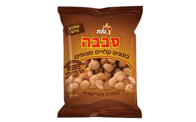 סבבה בוטנים אמריקאים בטעם ברביקיו