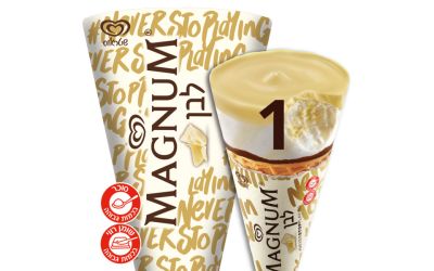 טילון מגנום שוקולד לבן