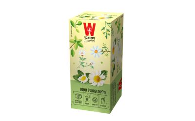 הגן הקסום חליטת קמומיל ונענע 25 יח'