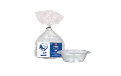 צלחות פלסטיק מרקיות שקוף