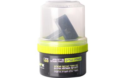 משחת נעליים צבע שחור