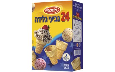 גביעי גלידה קטנים 24 יח'