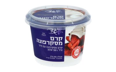 קרם מסקרפונה 38%