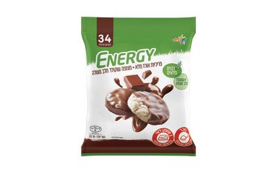 פריכיות מצופות שוקולד חלב