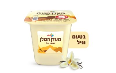 מעדן הגולן מעדן חלב בטעם וניל