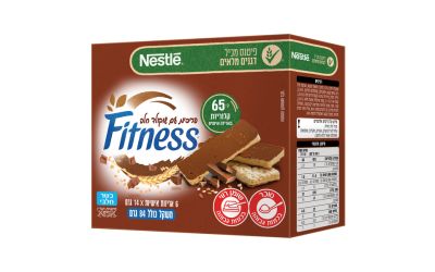 פריכיות דגנים מצופות שוקולד חלב