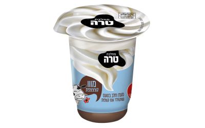 מעדן חלב בטעם שוקולד עם קצפת 6.7%