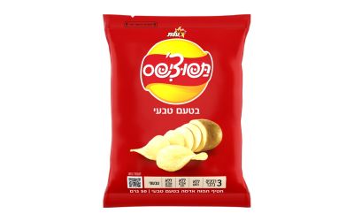 חטיף תפוצ'יפס בטעם טבעי