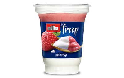 פרופ יוגורט קציפת תות 