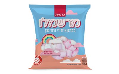 מרשמלו ממתק אוורירי ורוד לבן