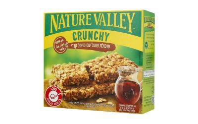 חטיף שיבולת שועל מלאה עם סירופ מייפל קנדי