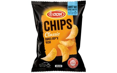 צ'יפס חטיף תפוח אדמה בטעם טבעי