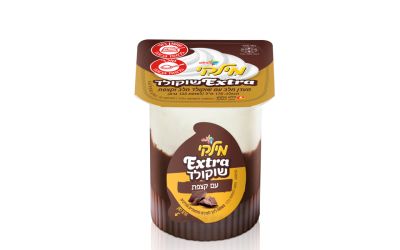 מילקי אקסטרה שוקולד וקצפת