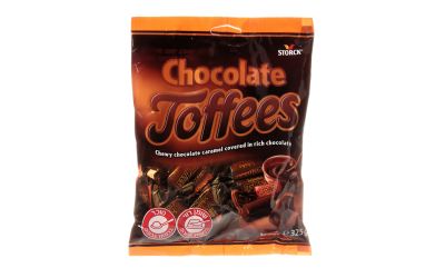 סוכריות טופי בטעם שוקולד מצופות שוקולד