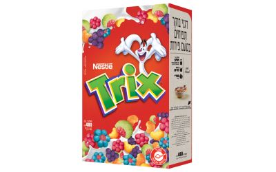 טריקס דגני תירס תפוחים בטעם פירות